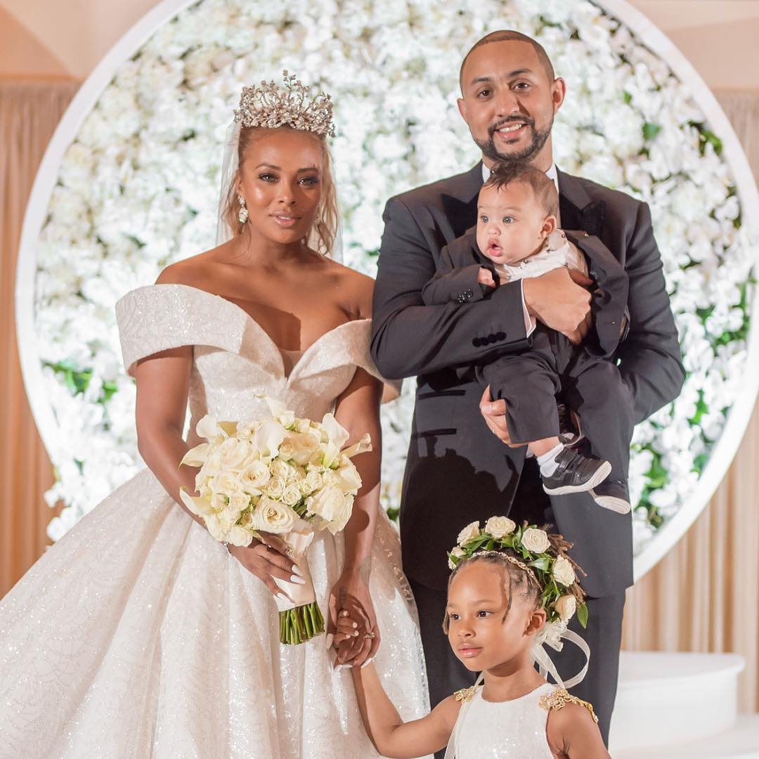Real Housewives Of Atlanta s Eva Marcille Marries Michael Sterling 