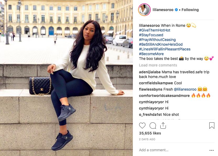 BOO'ED UP : @LilianEsoro Takes Italy