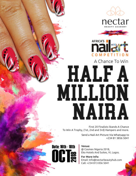 3rd Edition of Africa’s Nail Art Competition Banner