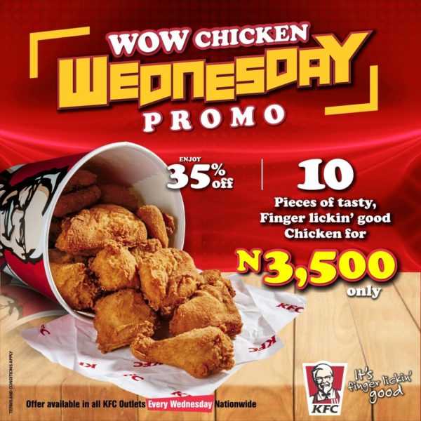 KFC Wow Chicken Wednesday