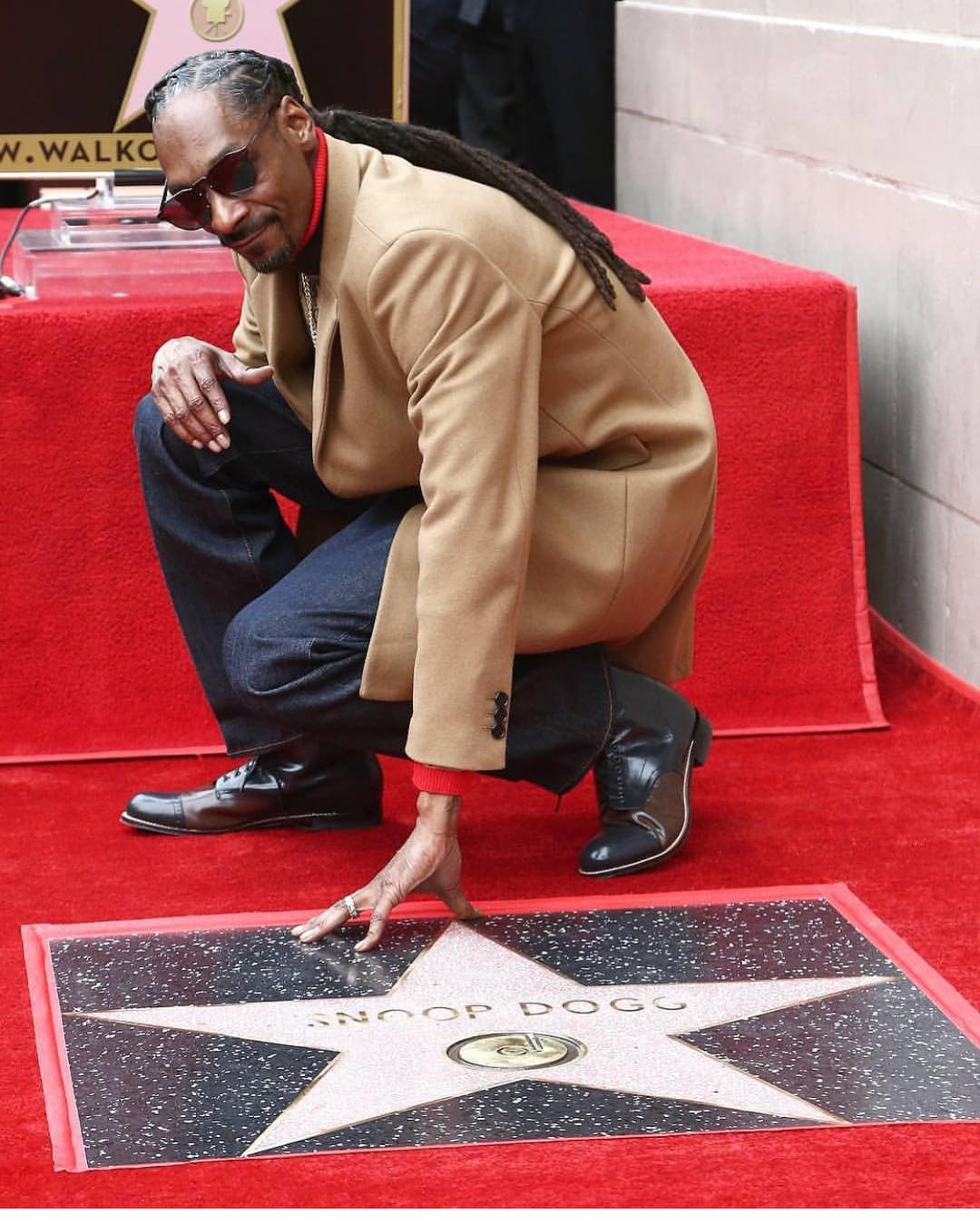 Image result for snoop dogg gets a star on Hollywood walk of fame