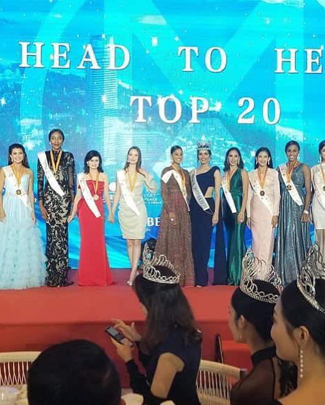 MissWorld2018: Nigeria's Rep Anita Ukah won her Group's Head to Head  Challenge!