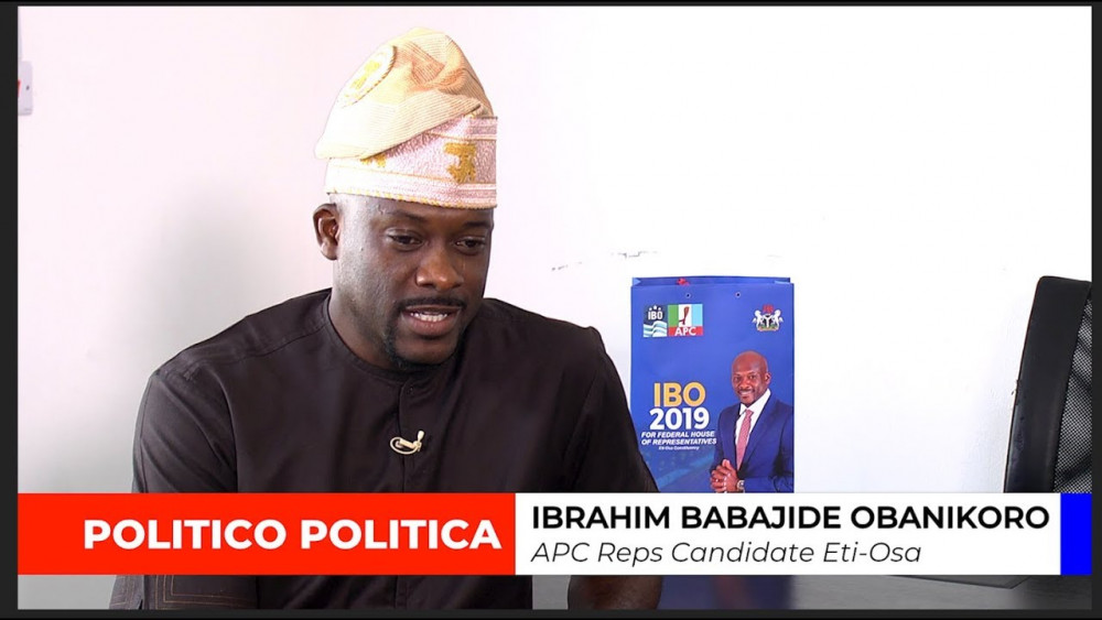 Isabella Akinseye talks to APC House of Reps candidate Ibrahim Babajide Obanikoro on Politico Politica | WATCH | BellaNaija