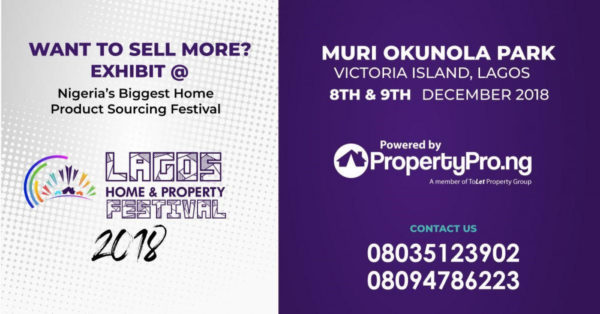 Lagos Home and Property Festival 2018