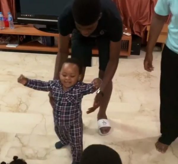 BN Sweet Spot: Ibidunni Ighodalo's son Zenan takes his First Steps | BellaNaija