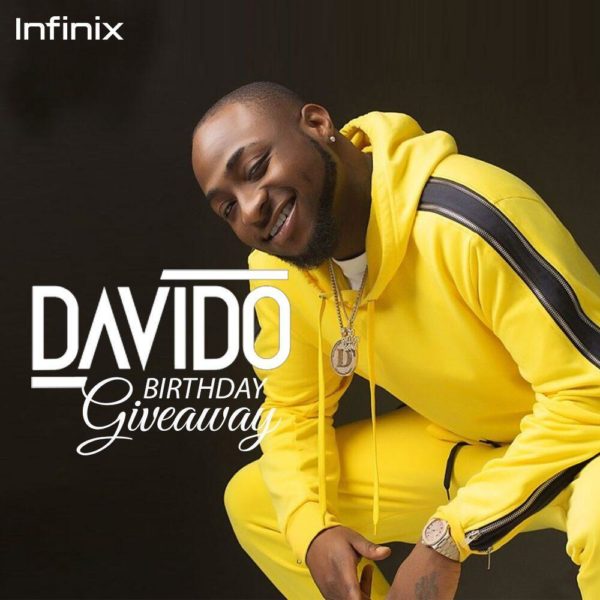 Infinix X Davido Giveaway