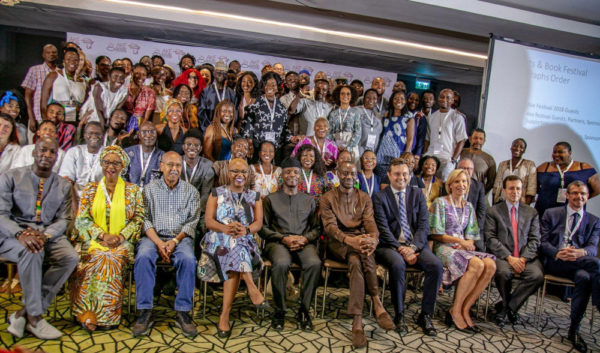 Guests at the 2018 Aké Arts and Book Festival