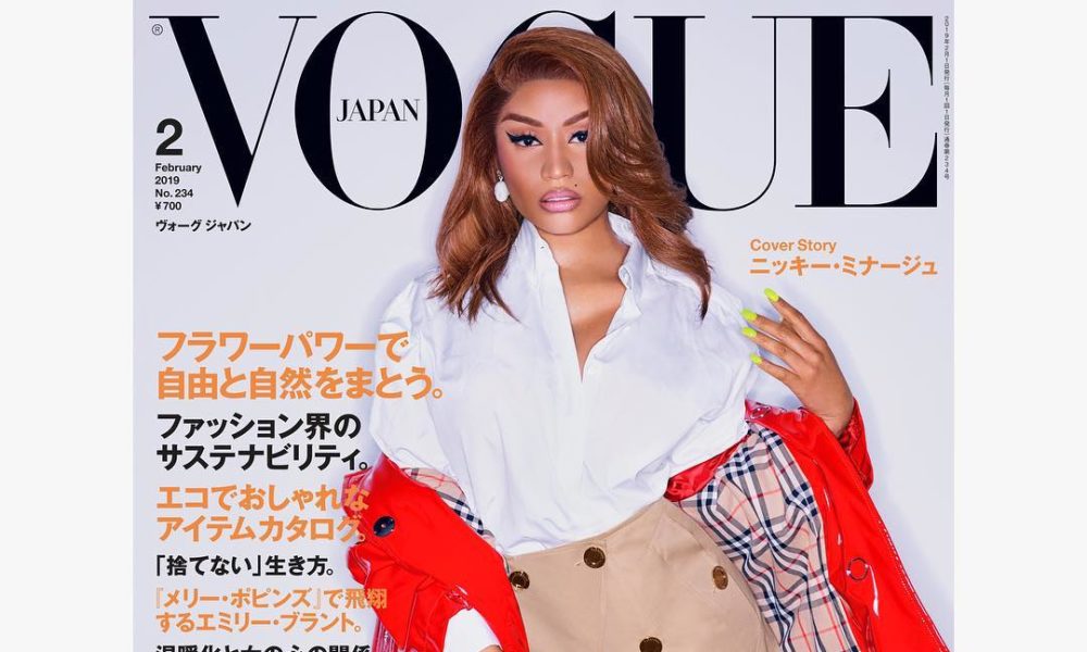 Nicki Minaj covers Vogue Japan's February 2019 Issue | BellaNaija