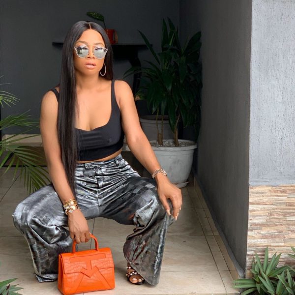 Toke Makinwa's "Able God" tweet at Ebuka has the Internet going Agog | BellaNaija