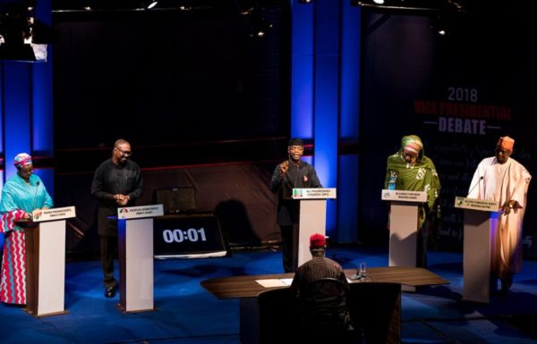 Watch 5 Vice-Presidential Candidates go Head-to-Head in the NEDG/BON Debate | BellaNaija