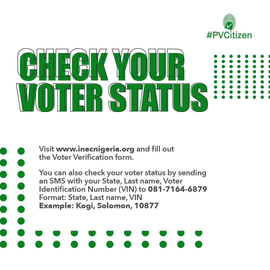 PVCitizen Check Your Voter Status BellaNaija