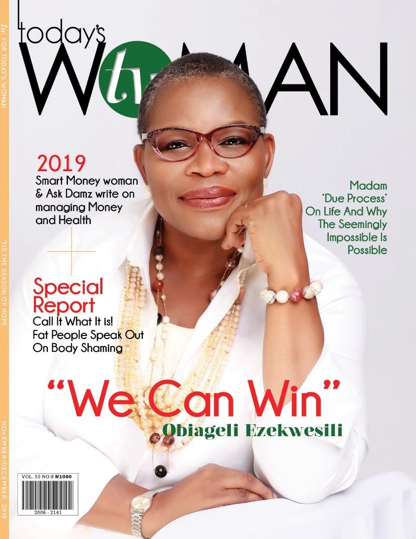 Obiageli Ezekwesili Lights Up The TW Magazine’s November/December 2018 Issue