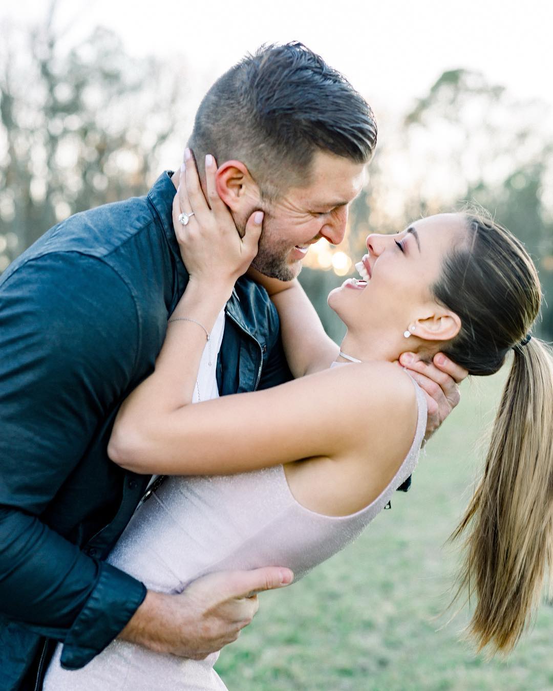 7.25-carat solitaire ring  : Demi-Leigh Nel-Peters & NFL Star Tim Tebow are Engaged! jaiyeorie