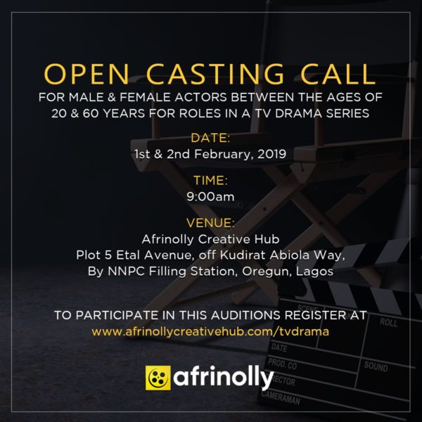 Afrinolly Acting Casting Call 