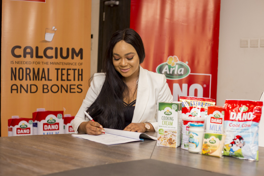  Rachael Okonkwo signing Dano Milk deal