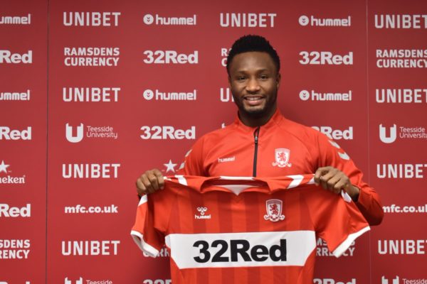 Mikel Obi joins English Club Middlesbrough | BellaNaija