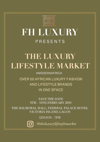 The Luxury Lifestyle Market pop-up event