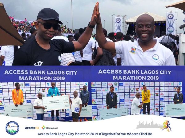 Access Bank and Diamond Bank at Lagos City Marathon