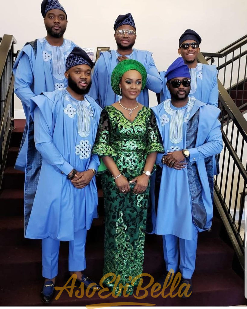 aso ebi men's style