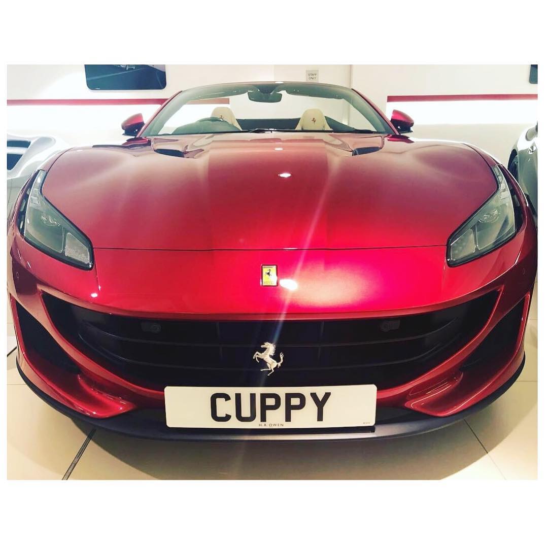 DJ Cuppy flaunts new customized Ferrari - BellaNaija