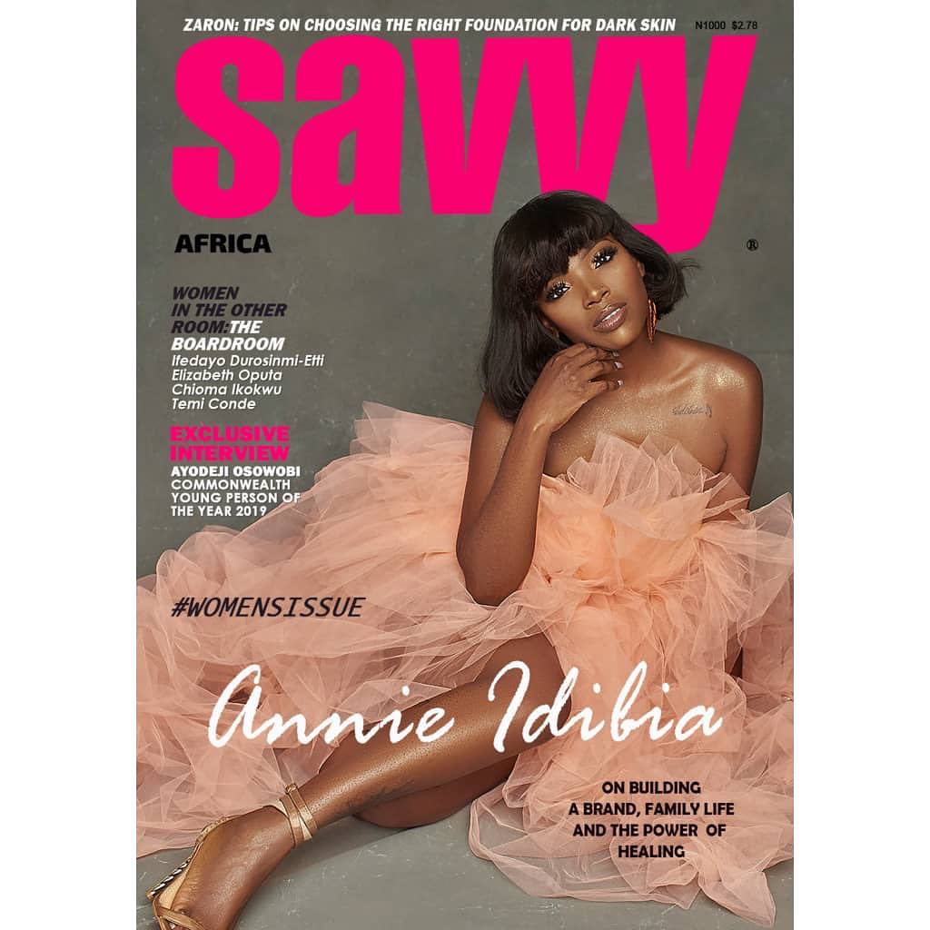 Annie Idibia speaks on Healing & Forgiving in the Women's Issue of