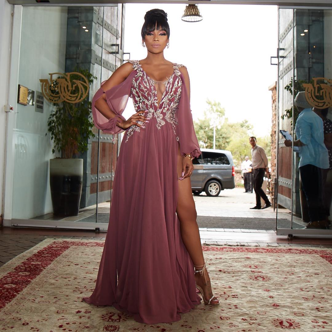 bonang matheba dresses