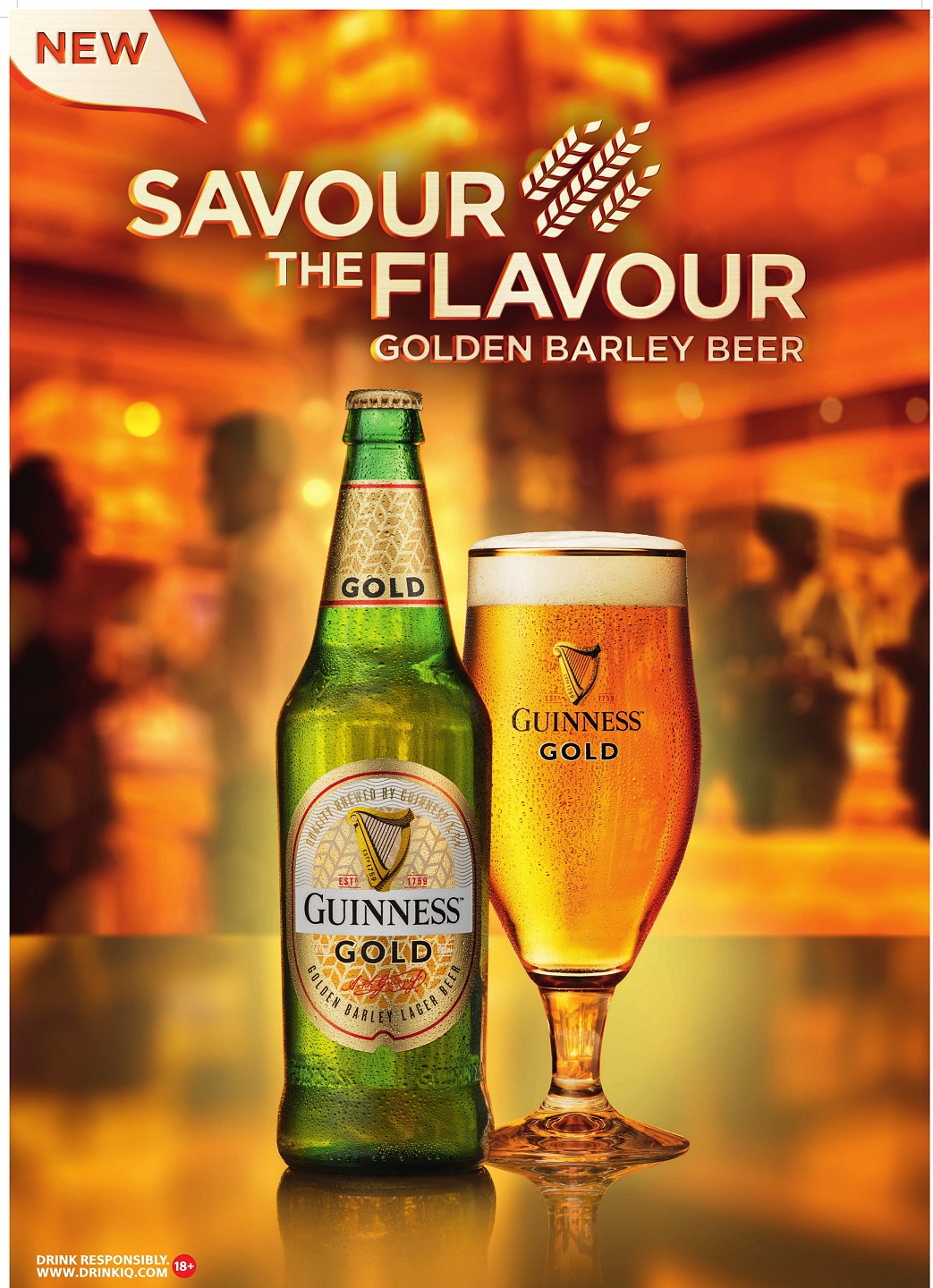 Savour The Flavour With Guinness Gold, A New Premium Lager ...
