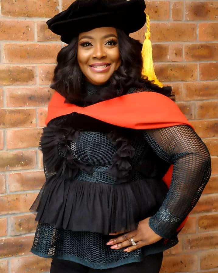 Helen Paul bags PhD in Theatre Arts from University of Lagos - BellaNaija