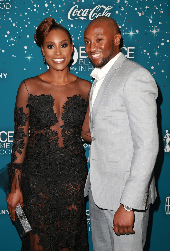 Issa Rae and Louis Diame Photo Credit: Amanda Edwards/WireImage/Getty Images