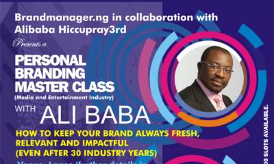 Ali Baba Set to Share Secrets of His Sustained 30 Years Industry Leadership at Personal Branding Masterclass April 3rd