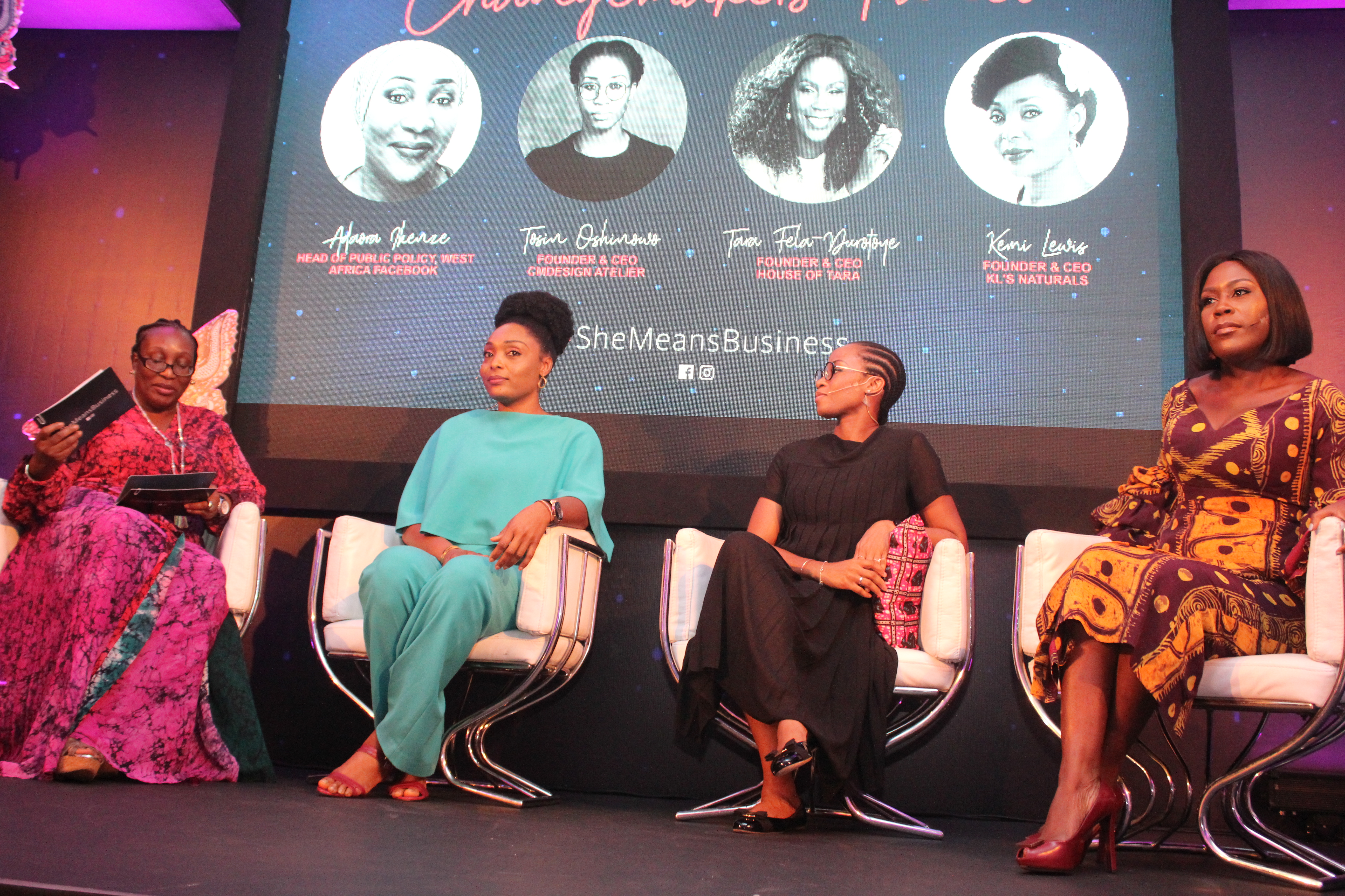 jaiyeorie + Facebook hosts female Nigerian entrepreneurs in an evening of #shemeansbusiness