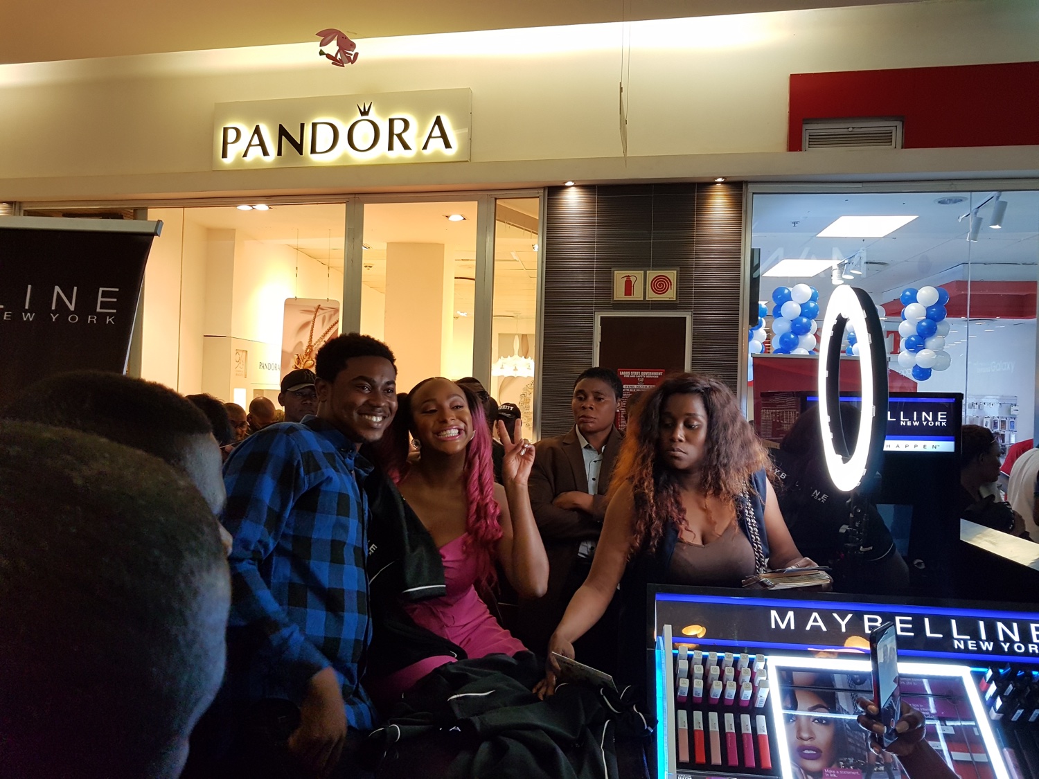 jaiyeorie + #MaybellinexCuppyLive DJ Cuppy Parties with @Maybelline Customers in Nigeria at  Ikeja City Mall, Lagos @cuppymusic 