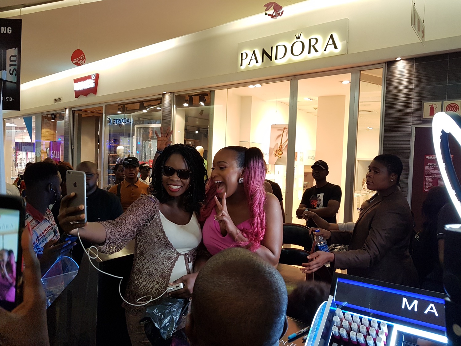 jaiyeorie + #MaybellinexCuppyLive DJ Cuppy Parties with @Maybelline Customers in Nigeria at  Ikeja City Mall, Lagos @cuppymusic 