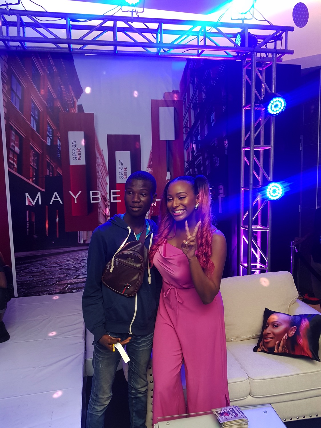 jaiyeorie + #MaybellinexCuppyLive DJ Cuppy Parties with @Maybelline Customers in Nigeria at  Ikeja City Mall, Lagos @cuppymusic 