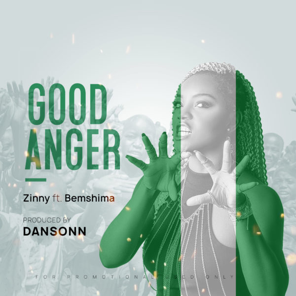 New Music: Zinny feat. Bemshima - Good Anger | BellaNaija