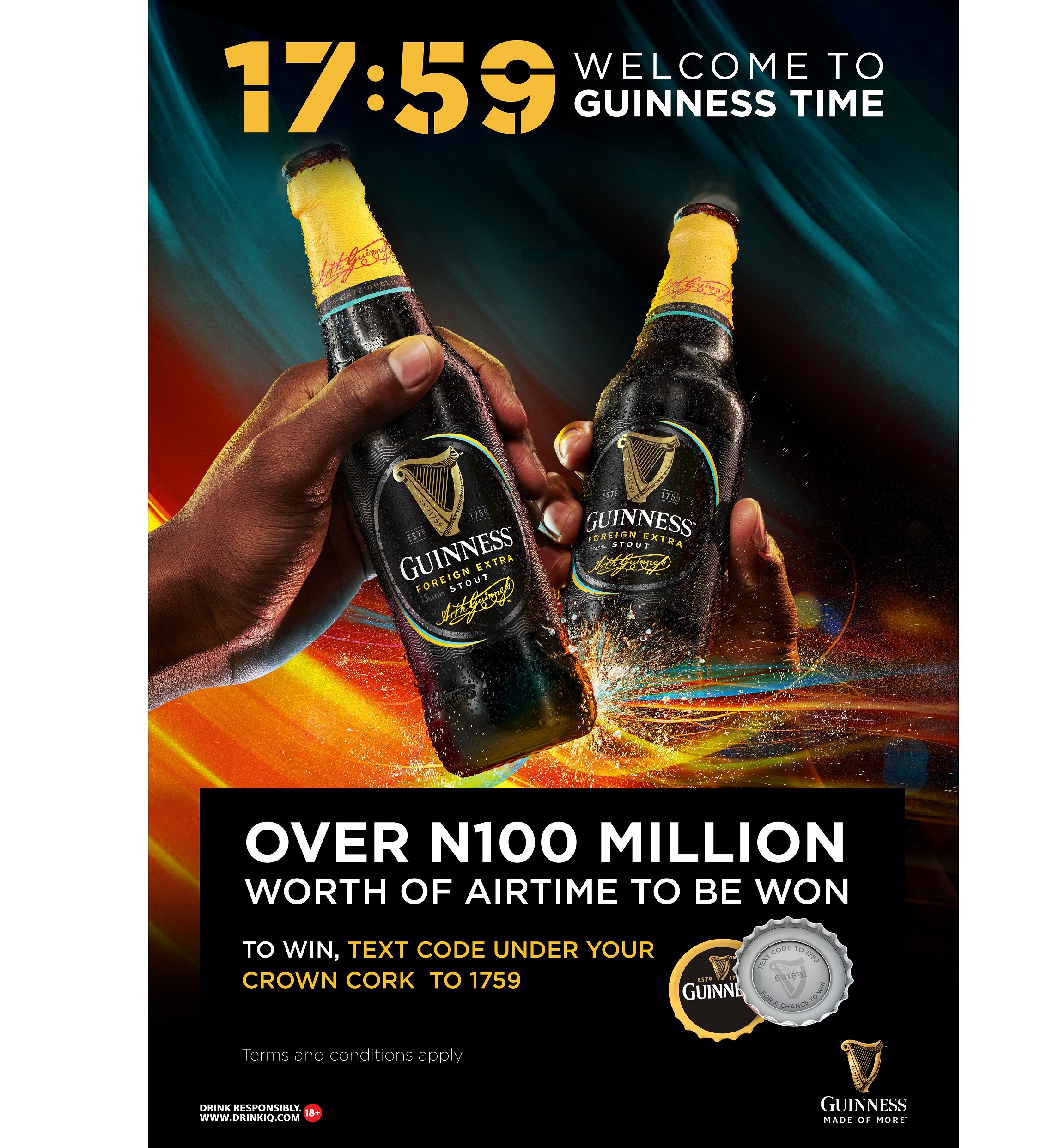 Guinness Foreign Extra Stout 17:59 Promo