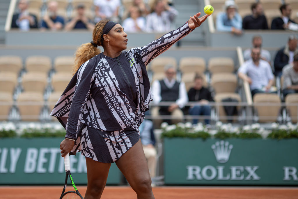 Serena Williams Virgil Abloh Send a Message with Tennis Star s French Open Outfit BellaNaija