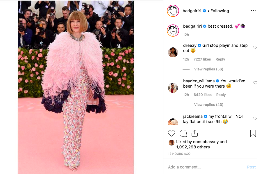 Anna wintour dress met gala 2019 sales