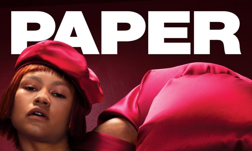 Zendaya Is Seeing Red In this Law Roach Styled Editorial for Paper