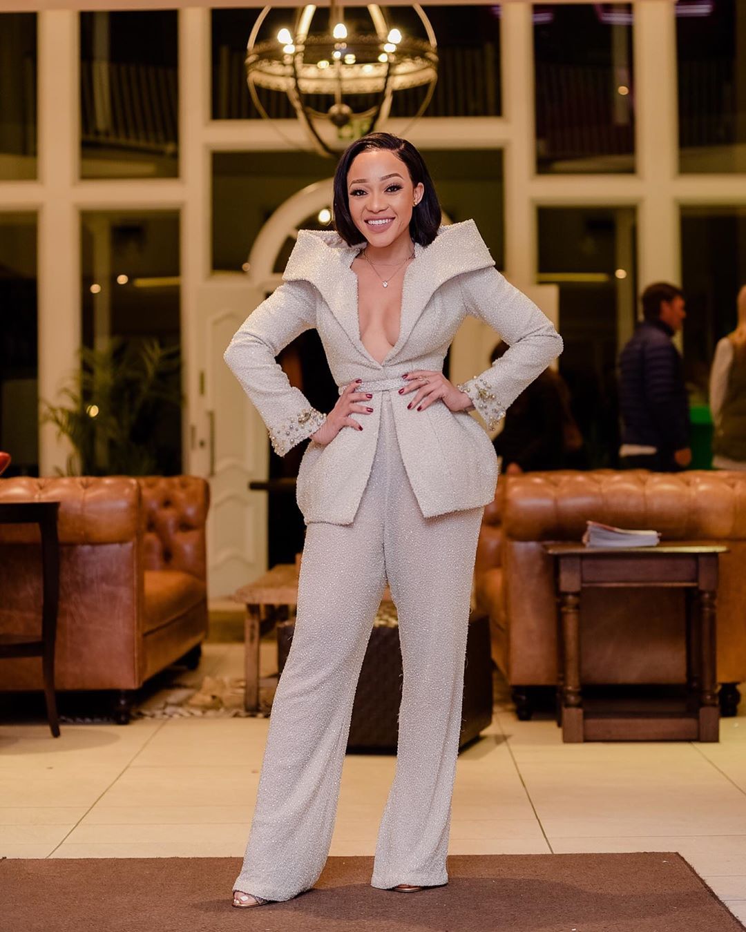 Confirmed: Thando Thabethe Is A True Fashion Star in Orapeleng Modutle