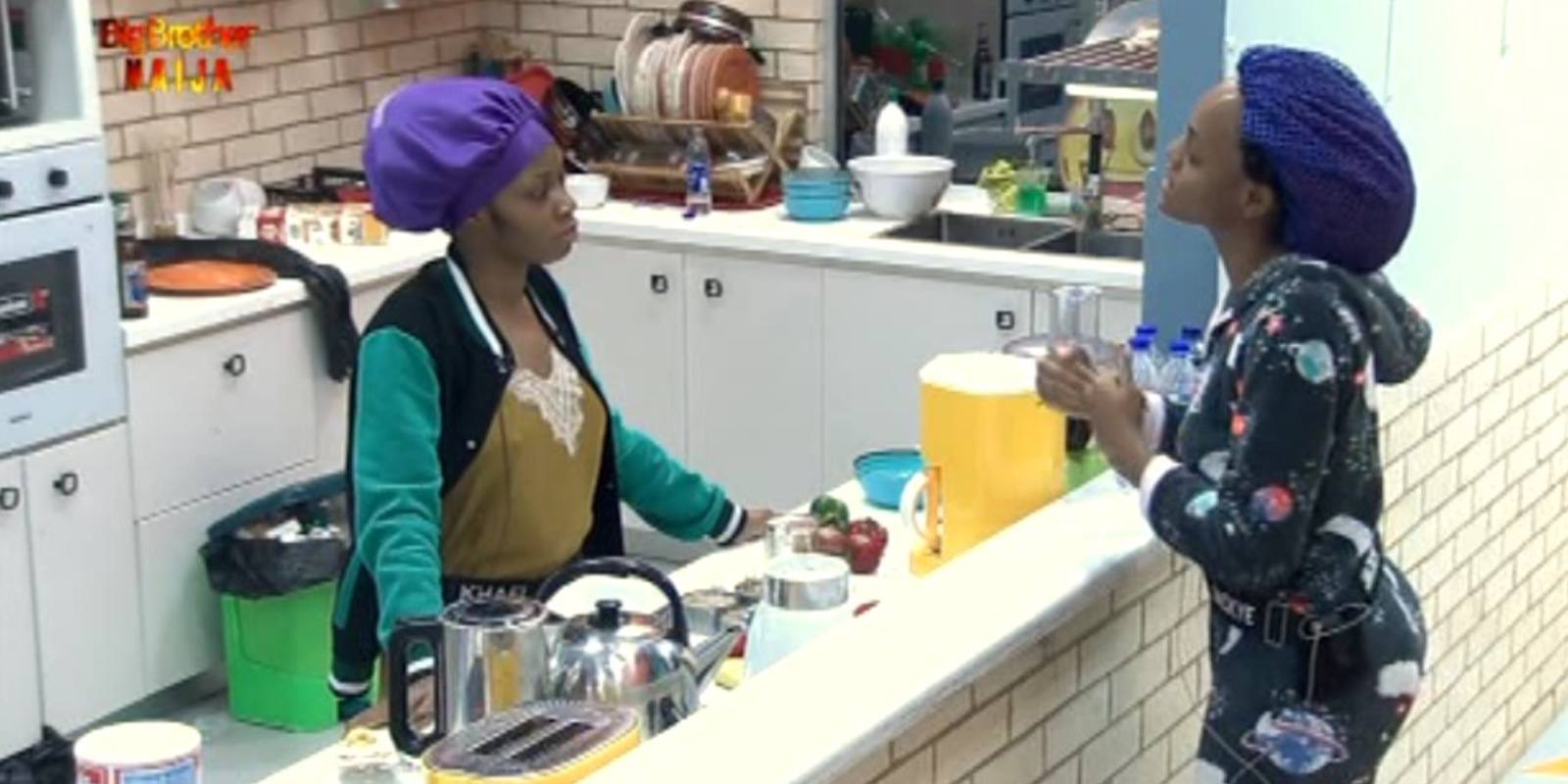 Image result for BBNaija pepper dem housemates cooking in the garden