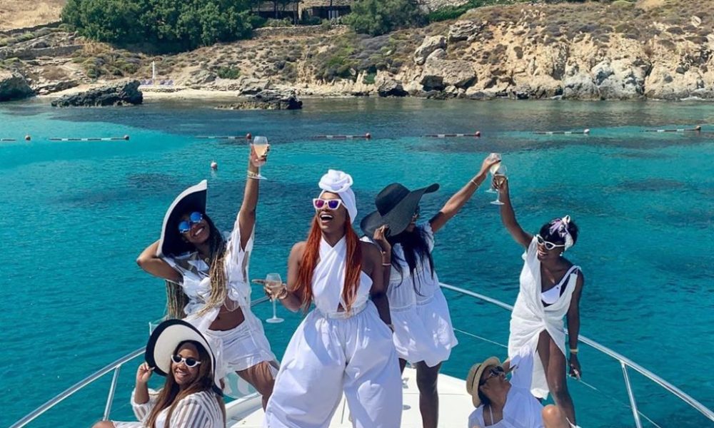 #OmasDirty30: Every Photo from Chioma Ikokwu’s 30th Birthday Celebration in Greece!