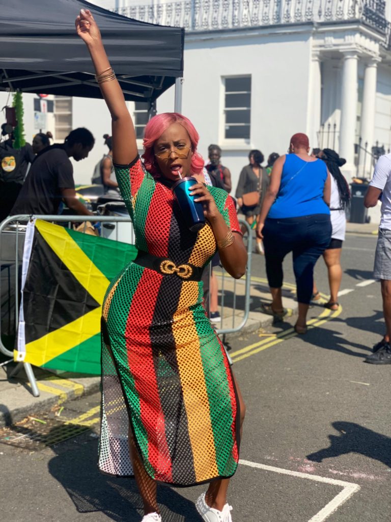 DJ Cuppy Performs for the First time at Notting Hill Carnival Photos