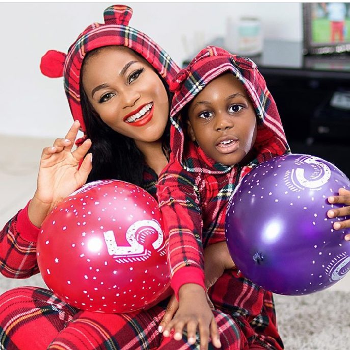Damilola Adegbite Goes Down Memory Lane to Celebrate Son's Birthday ...