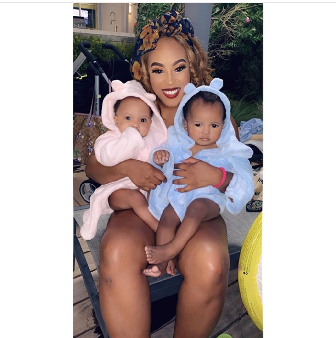 Emma Nyra and her twins