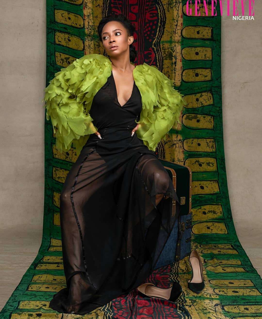 How to Nail A Cover Shoot - As Shown by Toke Makinwa! | BellaNaija