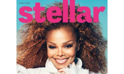 Janet Jackson on Stellar Magazine