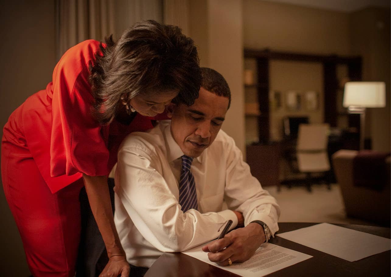 Check out these never-before-seen photos of the Obamas just released