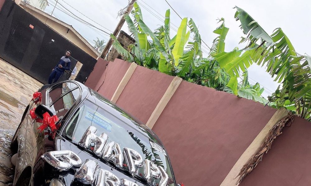 Nkechi Blessing Sunday Surprises Mom With Car Gift On Her Birthday Bellanaija