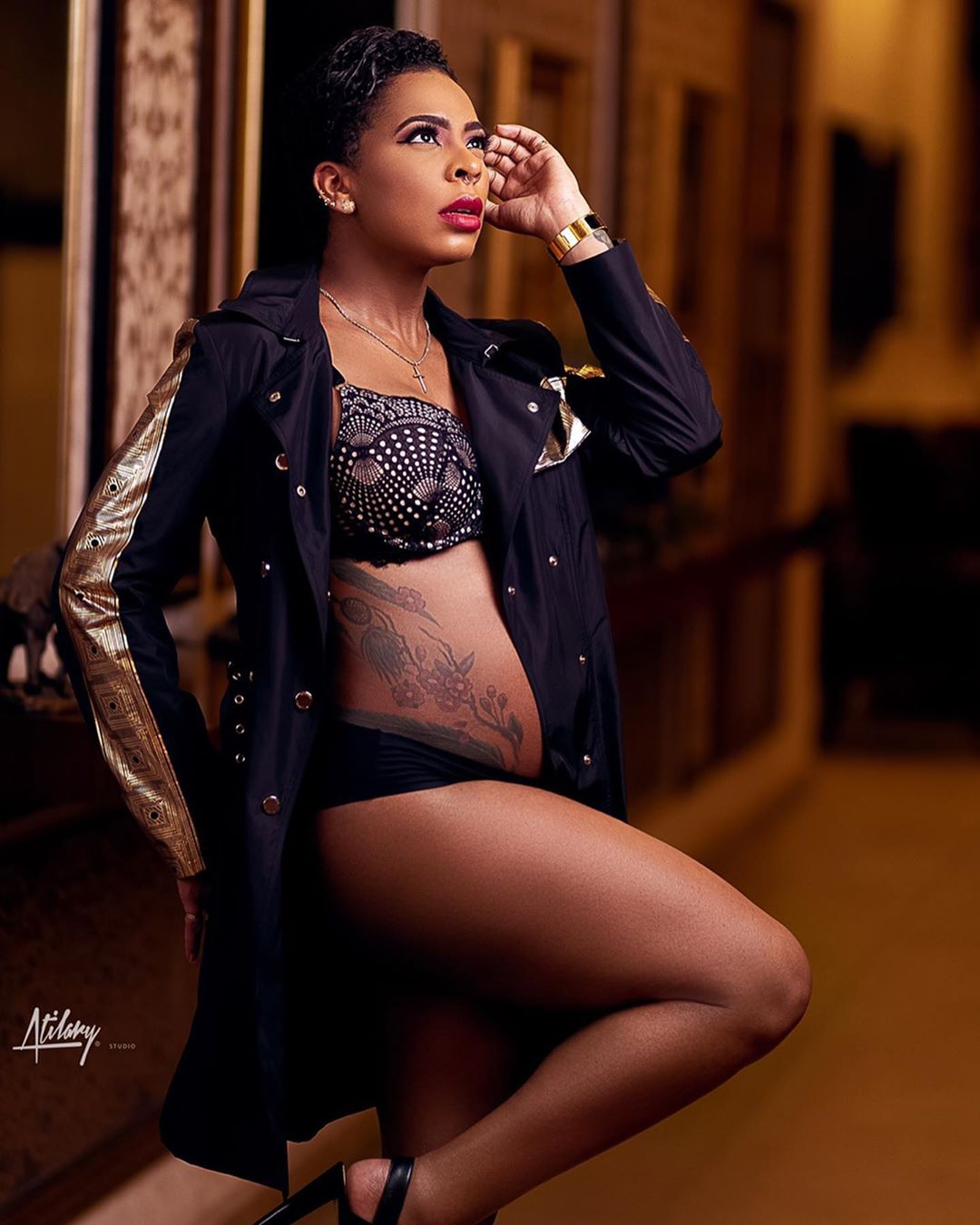 TBoss rocks her Baby Bump like a Boss in this Shoot & We Love It!